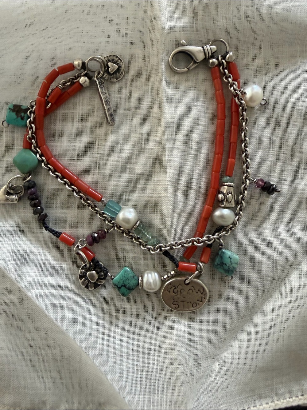 Jes maharry coral bracelet